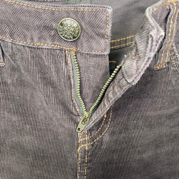 Squeeze Jeans Vintage Women's Brown Corduroy Bootcut Pants - Picture 3 of 7